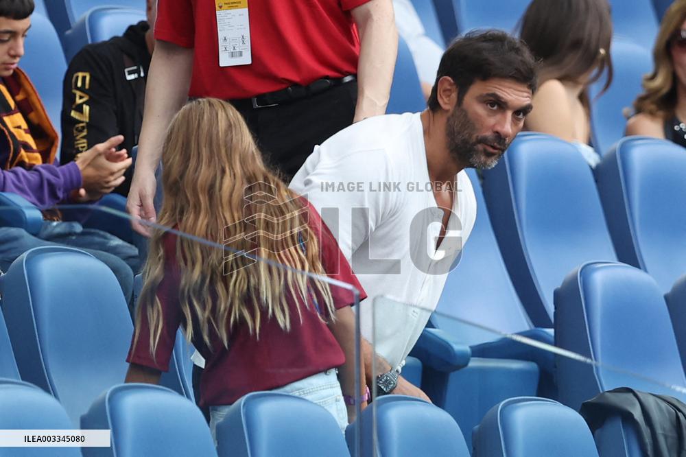 VIP on the stand in Serie A Enilive 2024/2025 - day 5 - AS Roma vs Udinese Calcio, Stadio Olimpico in Rome