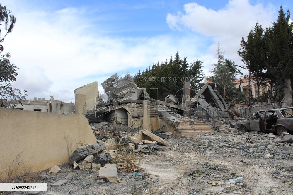 Israeli Airstrikes Target Hezbollah In Lebanon