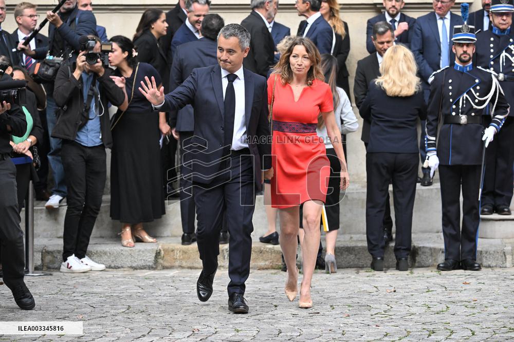 Handover Ceremony At The Hotel De Beauvau - Paris