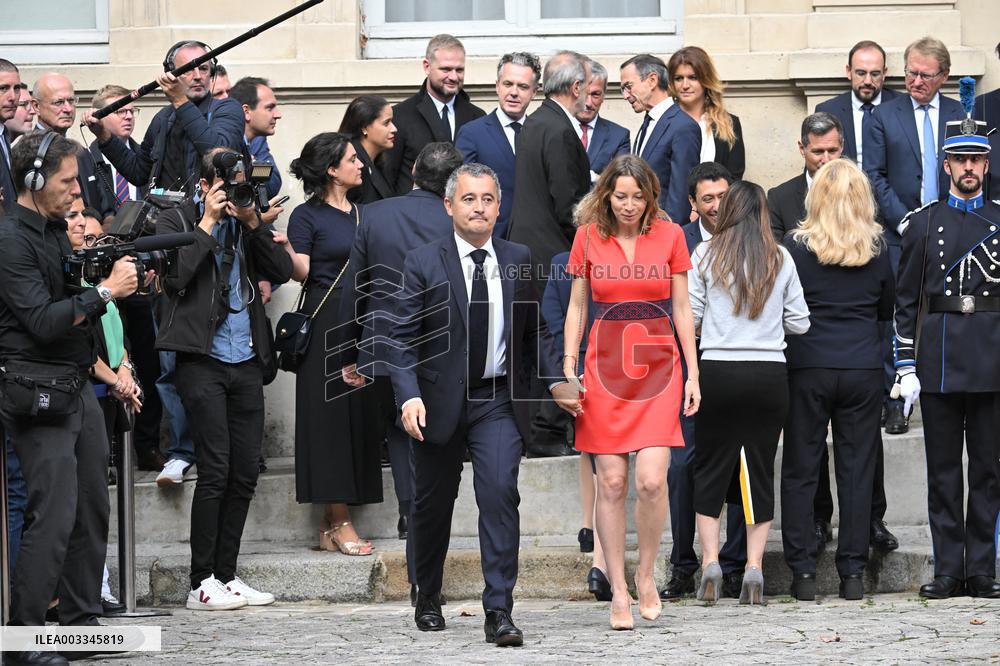Handover Ceremony At The Hotel De Beauvau - Paris