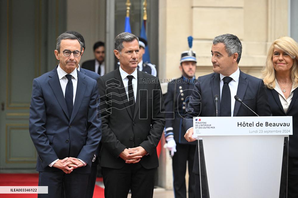 Handover Ceremony At The Hotel De Beauvau - Paris