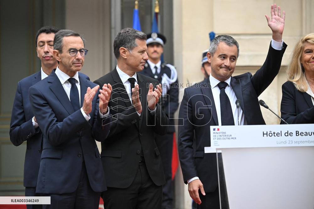 Handover Ceremony At The Hotel De Beauvau - Paris