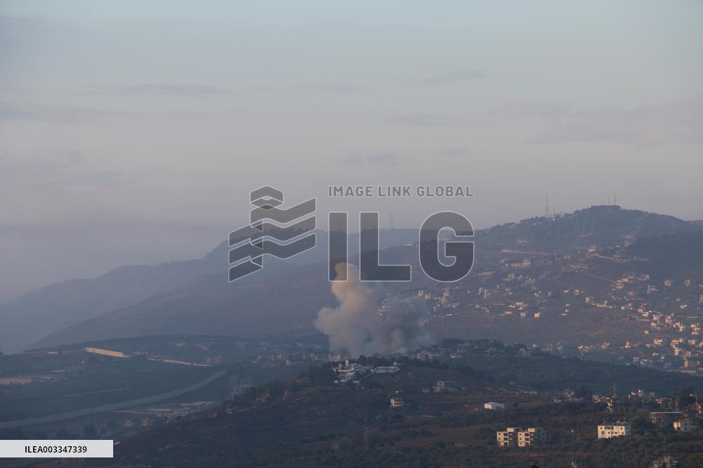 Israeli Airstrikes Target Hezbollah In Lebanon