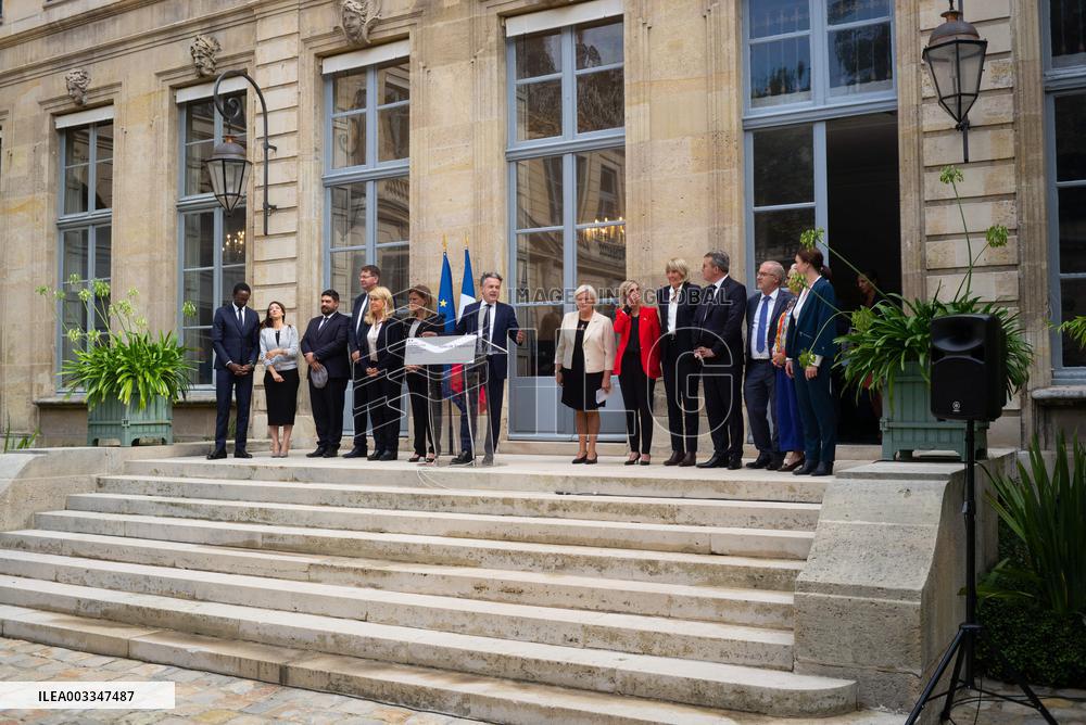 Handover Ceremony At The Ministry Of Ecology - Paris