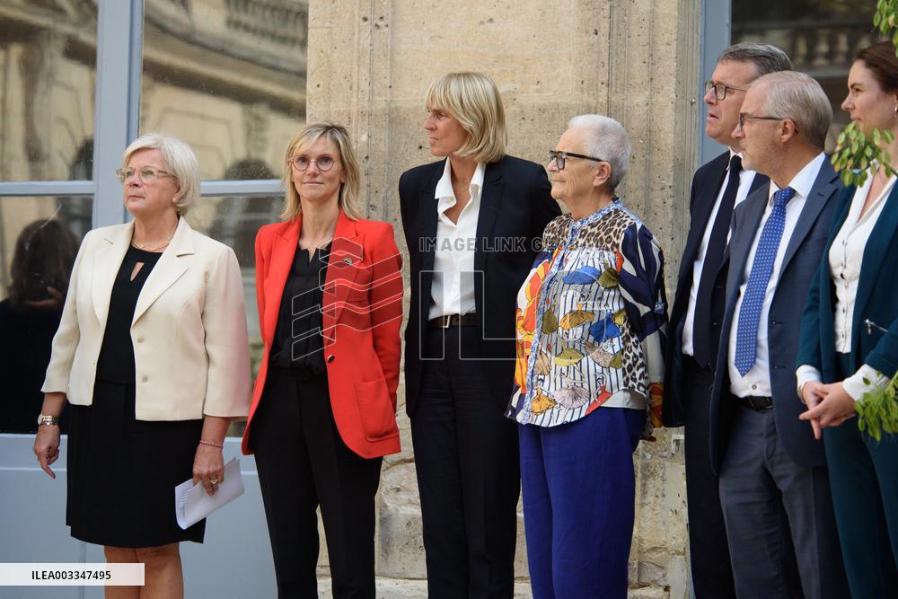Handover Ceremony At The Ministry Of Ecology - Paris