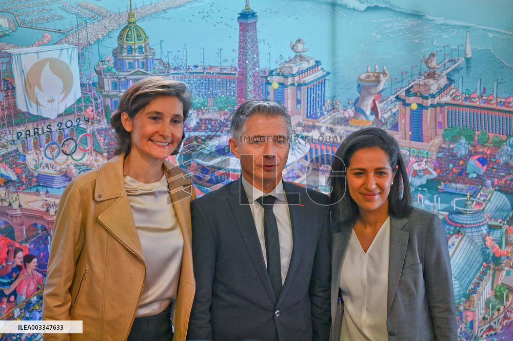 Handover Ceremony At The Ministry Of Sports - Paris