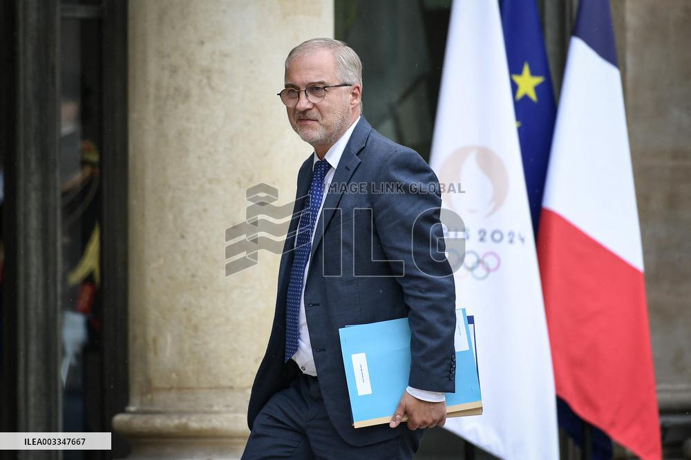 Council of Ministers at the Elysee Palace FA