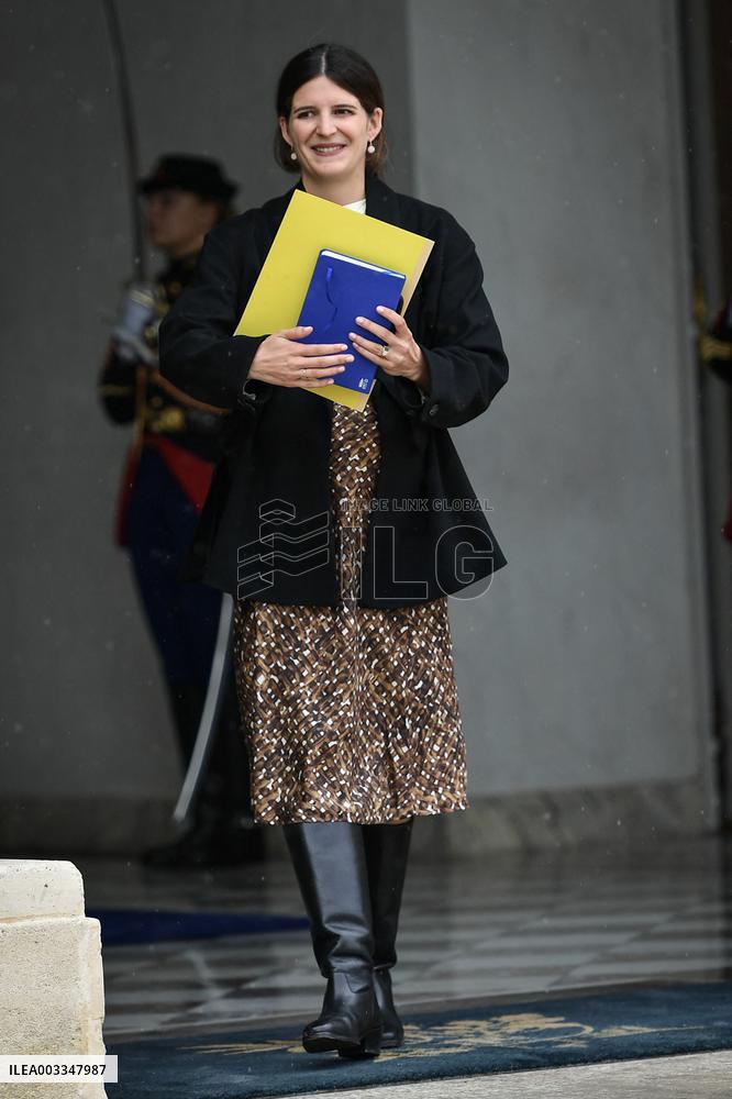 Council of Ministers at the Elysee Palace FA