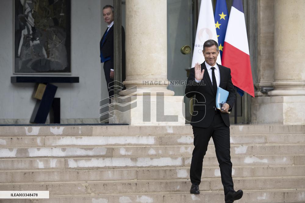 First Cabinet Meeting Of The Barnier Government - Paris