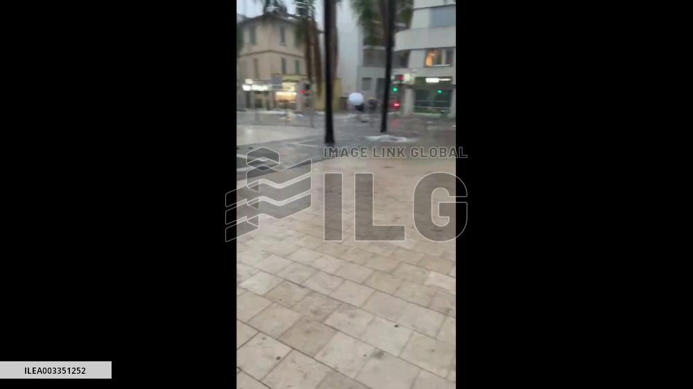 France: Torrential Rain Triggers Severe Flooding In Cannes Amid Intense Storm 2