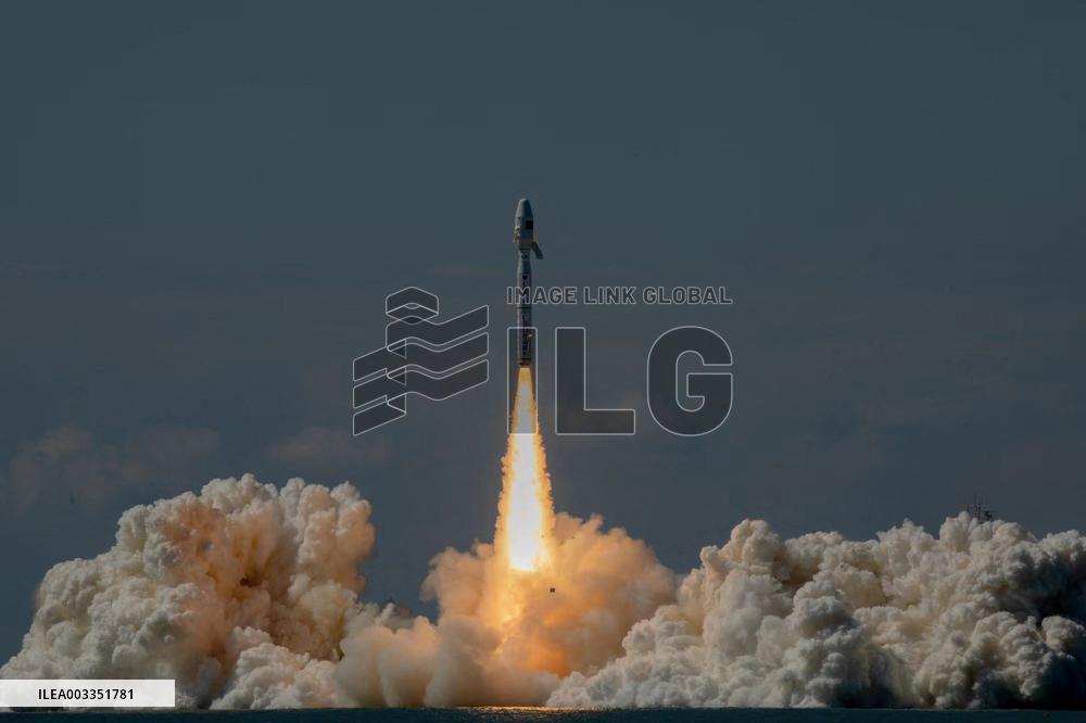 China Launches Smart Dragon-3 Carrier Rocket