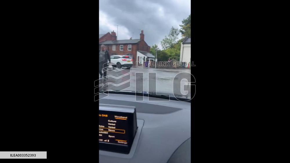 UK: Heavy Rain Causes Flooding Across Hertfordshire, Amber Warning Issued