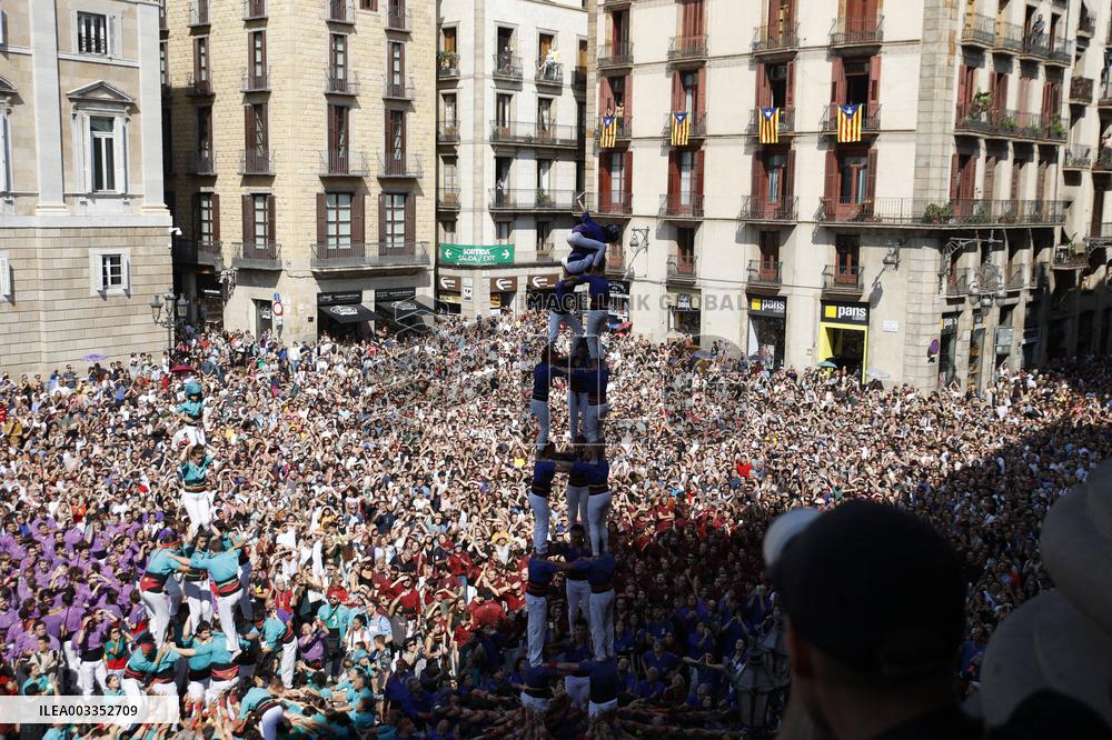 Celebration Of La Merce - Barcelona