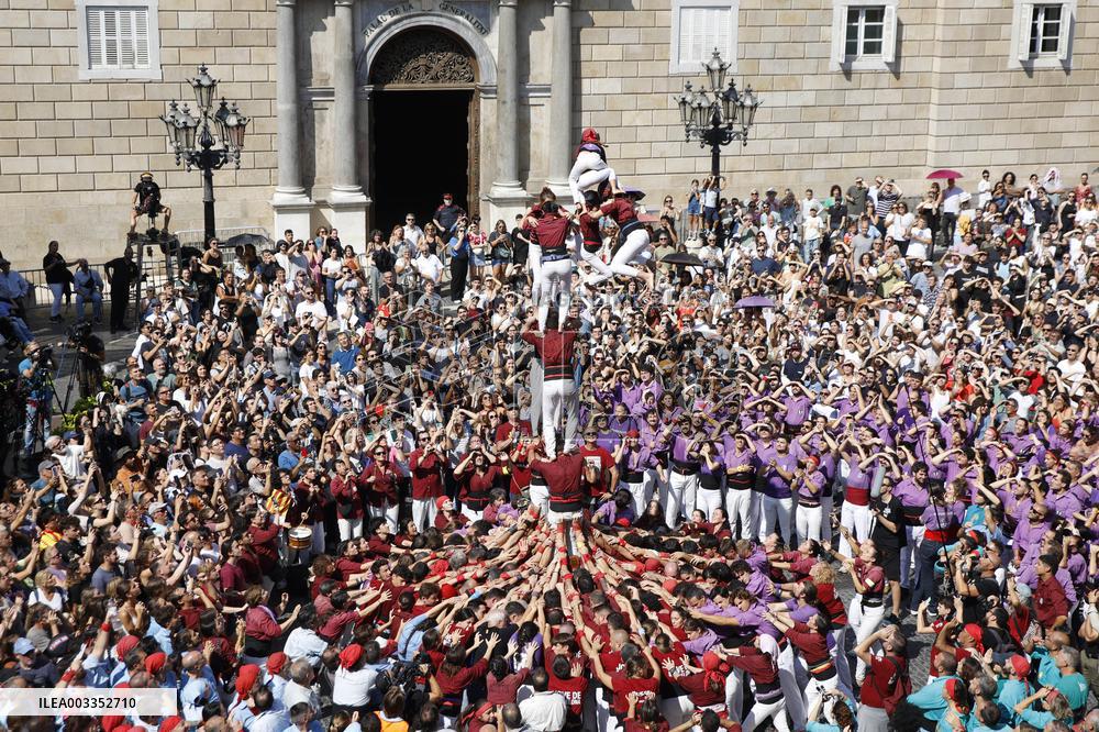 Celebration Of La Merce - Barcelona