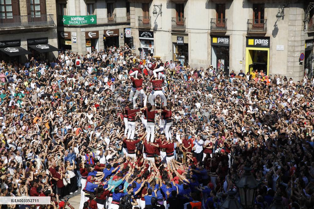 Celebration Of La Merce - Barcelona