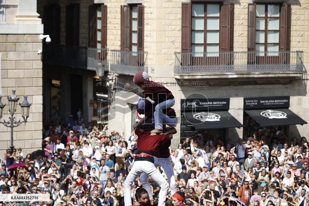 Celebration Of La Merce - Barcelona