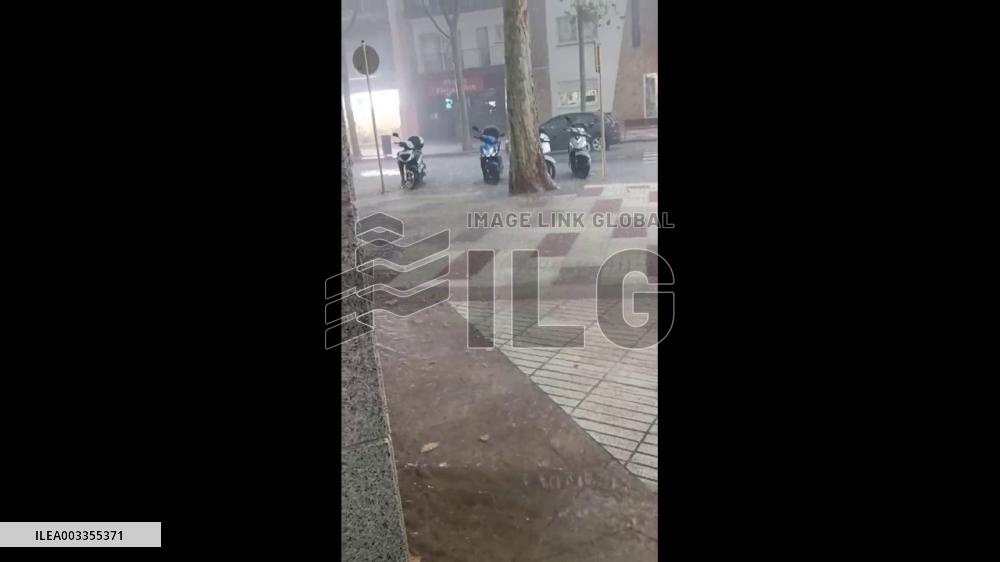 Spain: Torrential Downpour Triggers Flash Flooding In Platja D’Aro, Catalonia 2