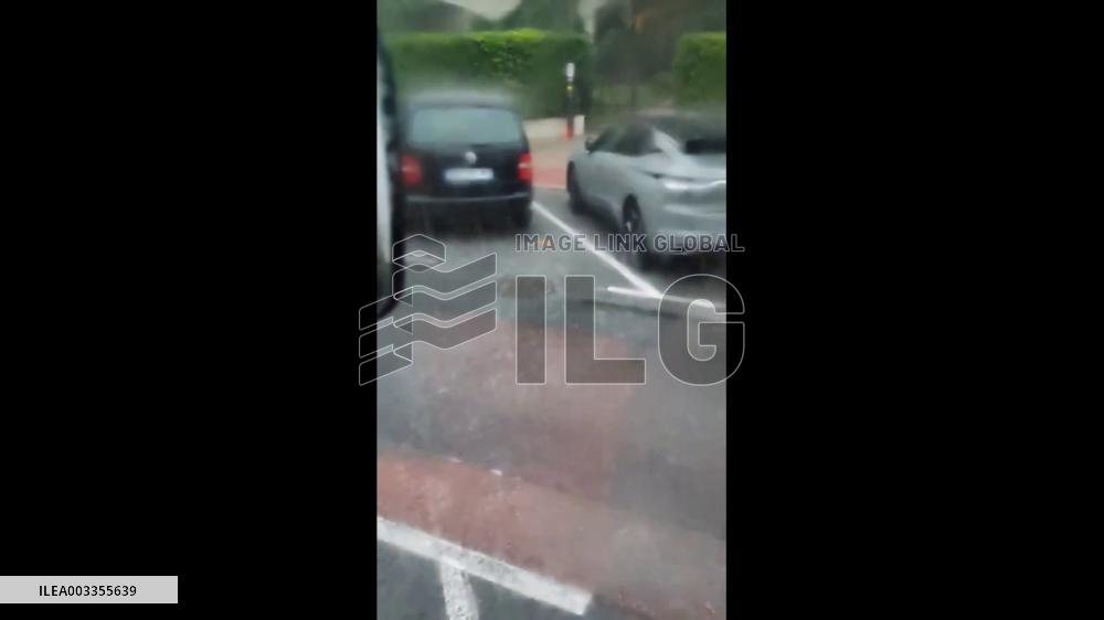 France: Severe Thunderstorm Hits Cannes, Bringing Heavy Rains And Hail 3