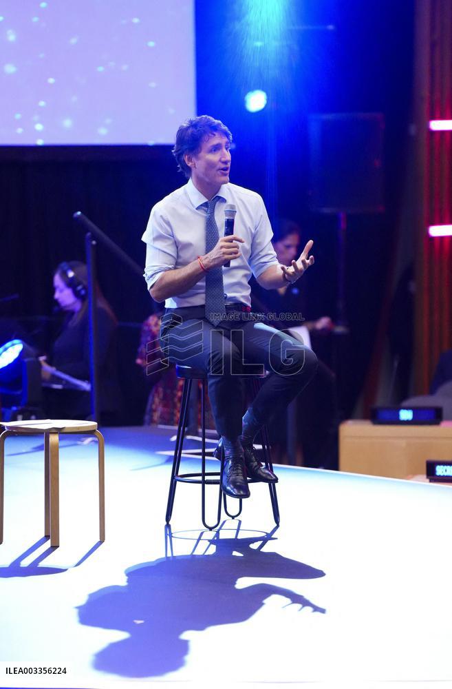 Trudeau At The UN - NYC