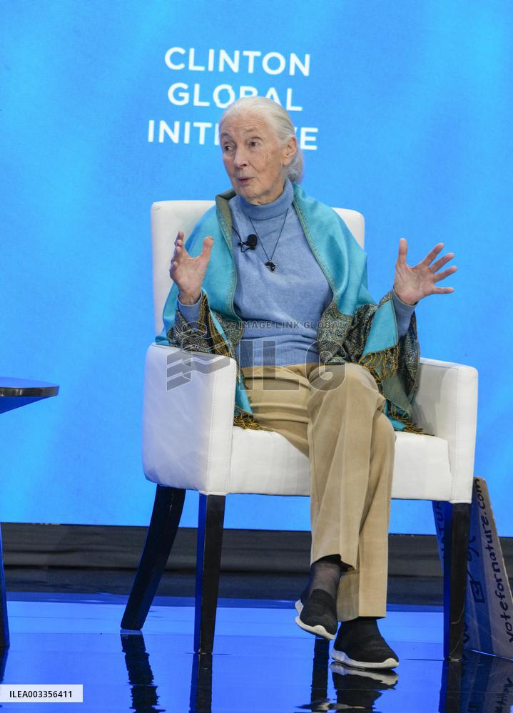 Jane Goodall At Clinton Global Initiative - NYC