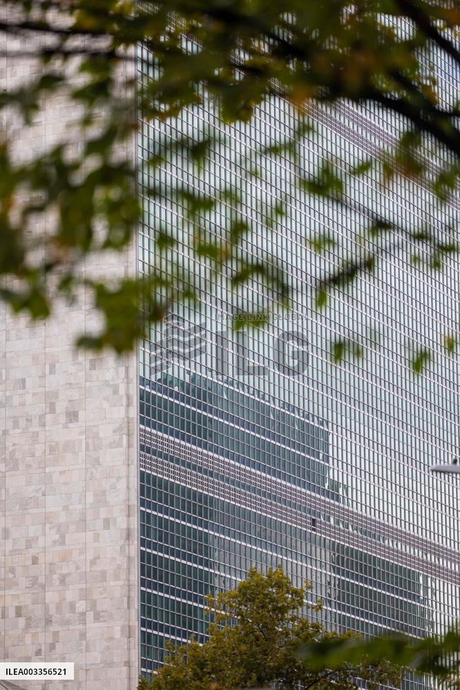 Iranian Opposition Protest Outside The UN - NYC