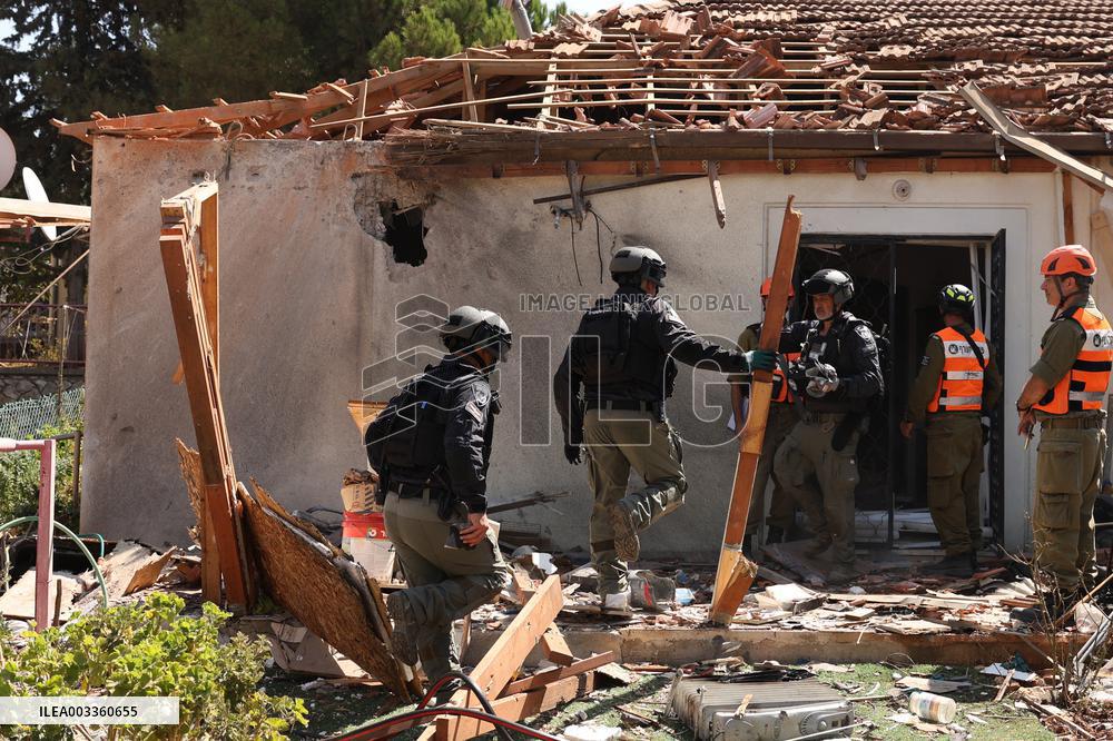 Hezbollah Rockets Target Northern Israel