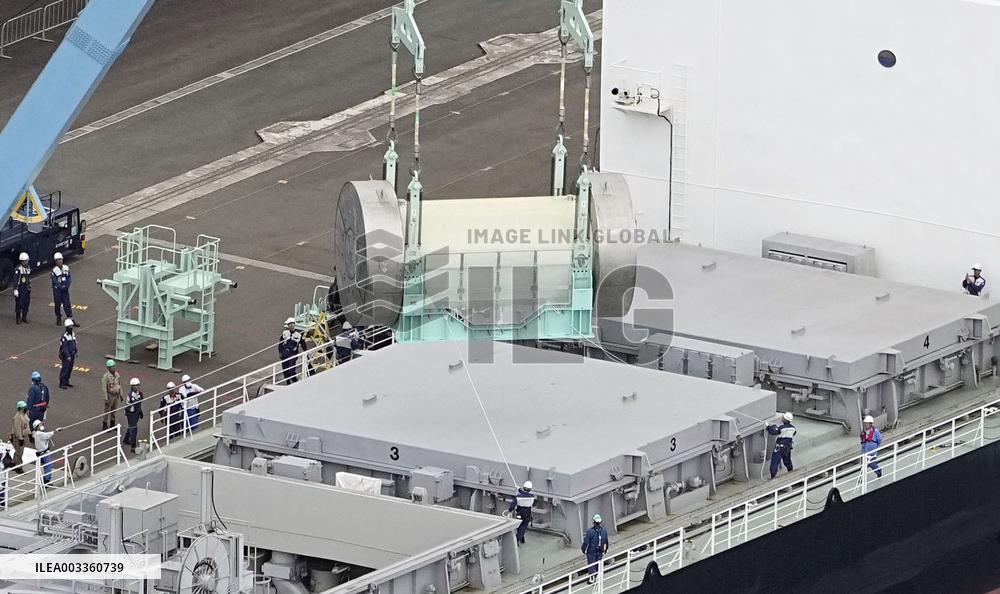 TEPCO spent nuclear fuel sent to interim storage facility