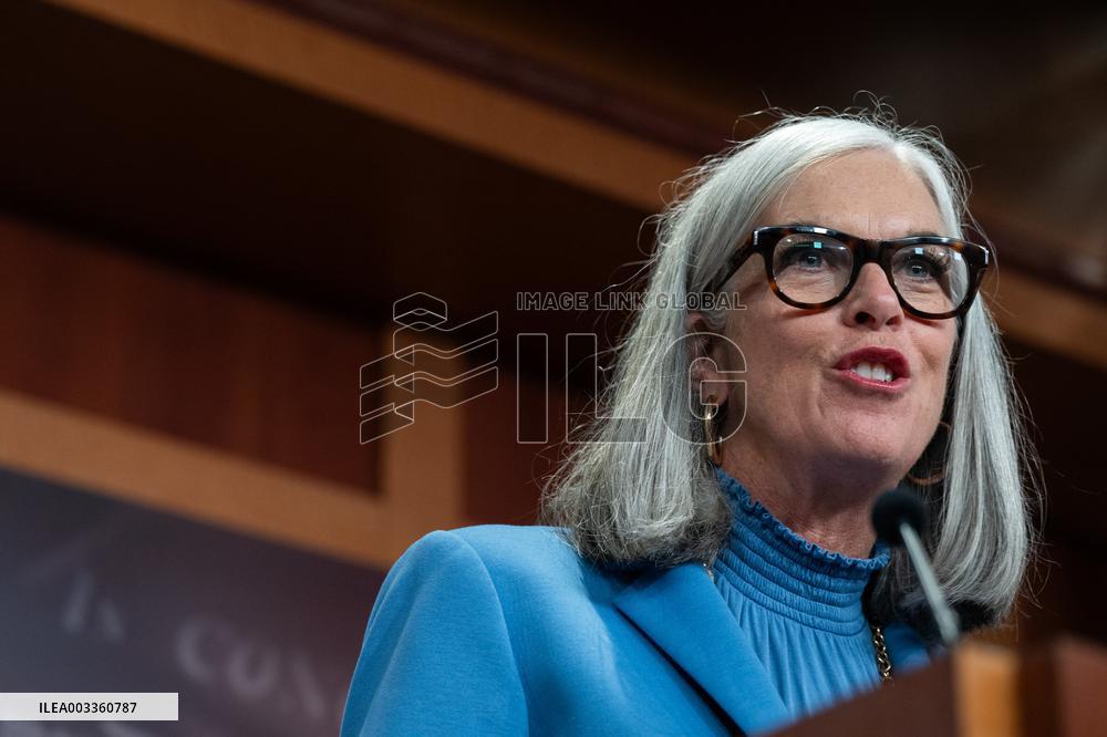 Schumer Holds A Press Conference - Washington