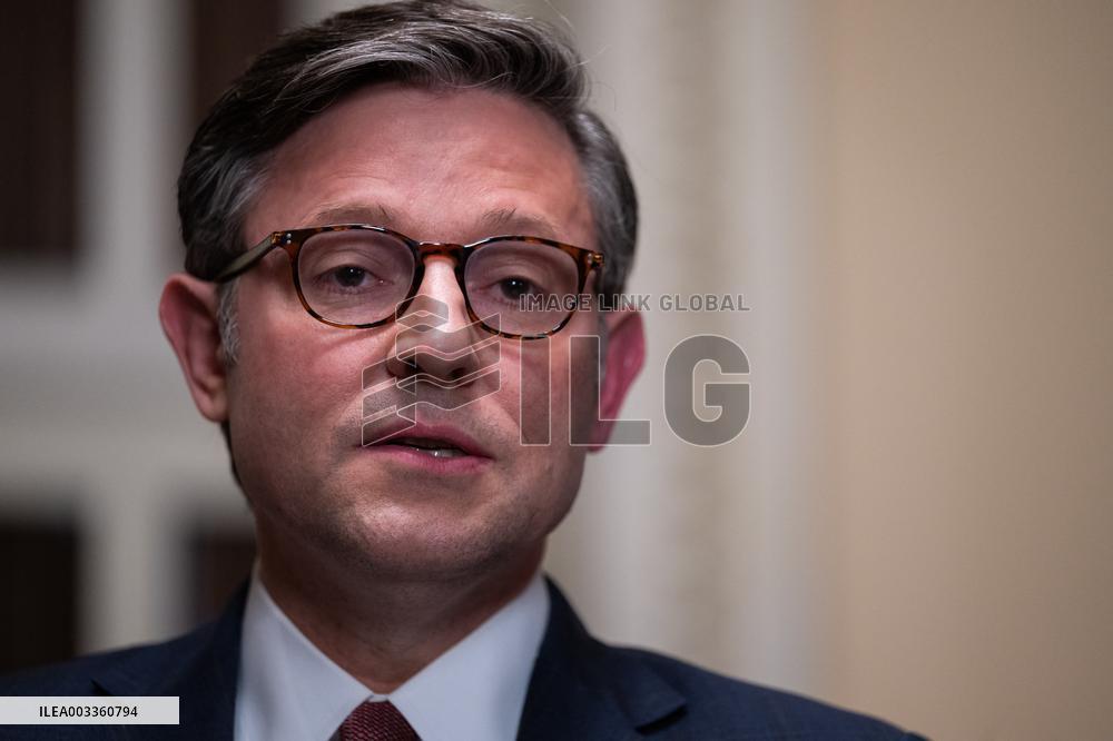 Johnson Holds A Press Conference - Washington