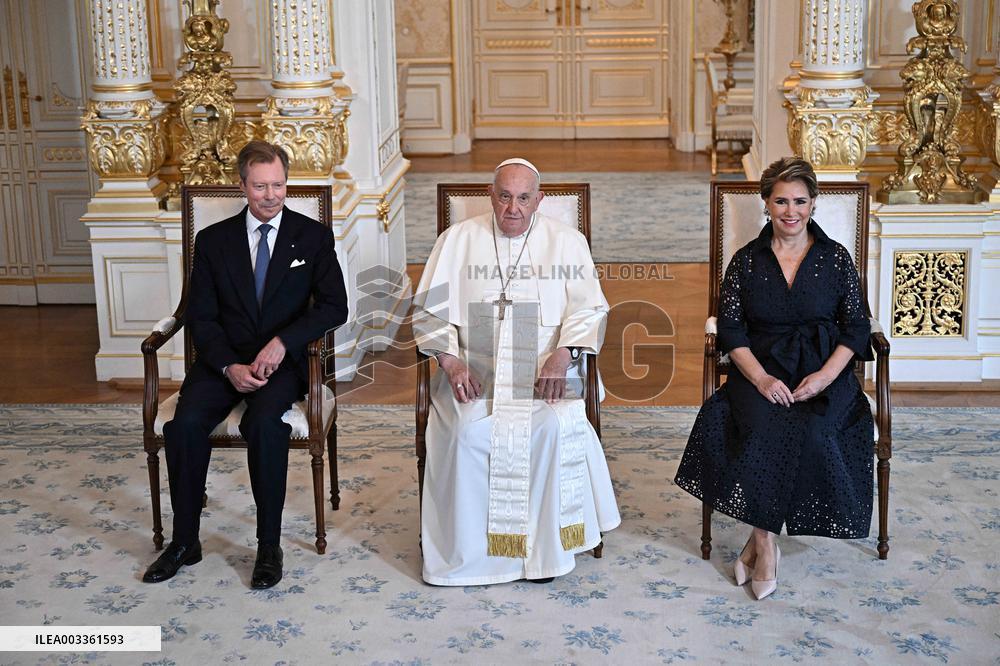 Pope's Visit To Luxembourg