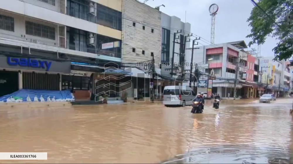 Thailand: Overflowing Of Ping River Causes Flooding In Chiang Mai Amid Rainy Season