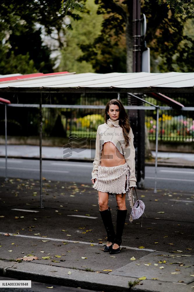 PFW - Ester Manas Street Style