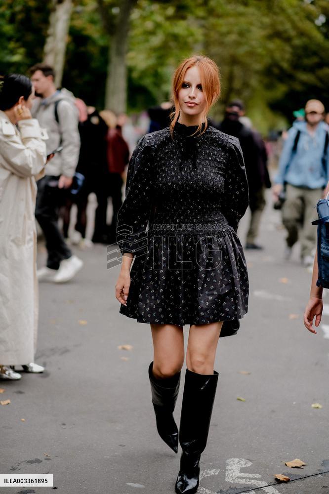 PFW - Ganni Street Style