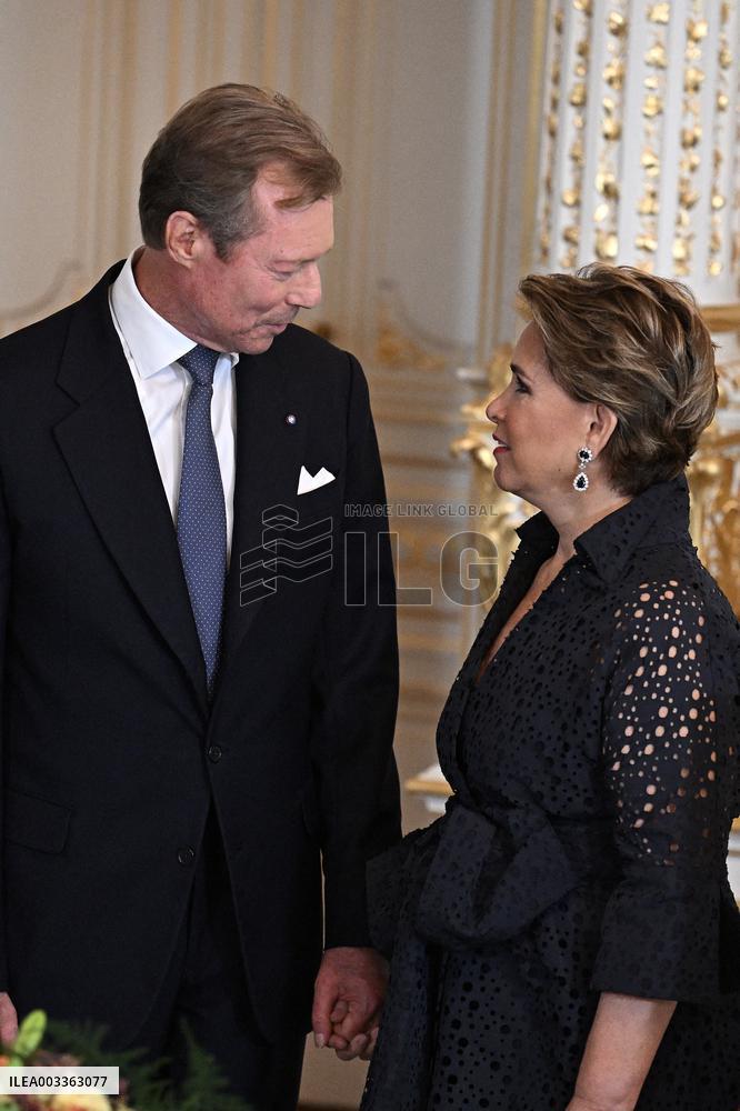 Pope Francis Meets The Grand Ducal Family - Luxembourg