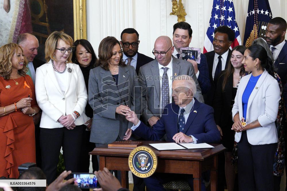 Joe Biden and Kamala Harris on gun violence - Washington