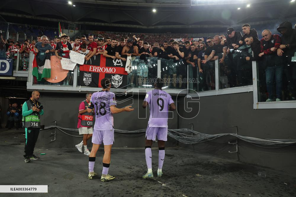 CALCIO - UEFA Europa League - AS Roma vs Athletic Bilbao