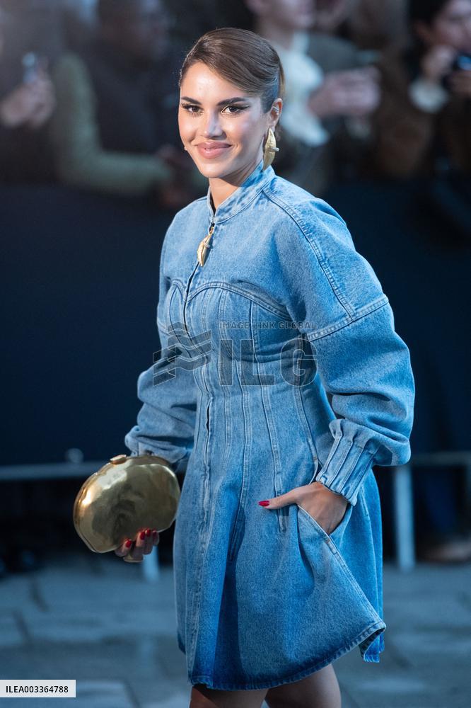 PFW Schiaparelli Arrivals