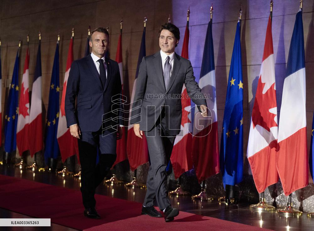 Macron And Trudeau Pledge Common Front On Economy - Canada
