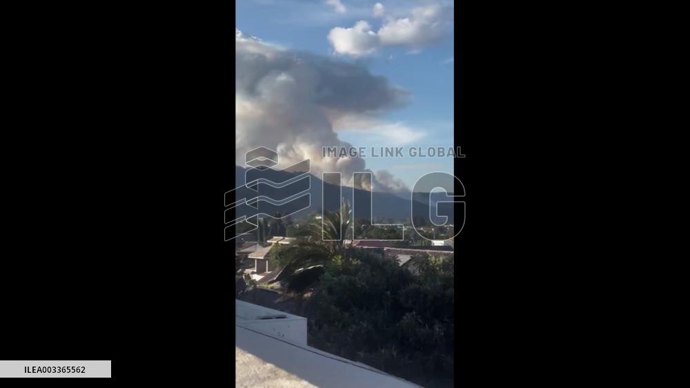 Ecuador: Massive Wildfire Erupts In Quito Prompting Evacuation, Arson Suspect Arrested 5