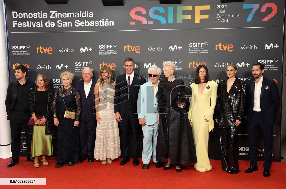 San Sebastian Film Festival - Pedro Sanchez At The Room Next Door Screening