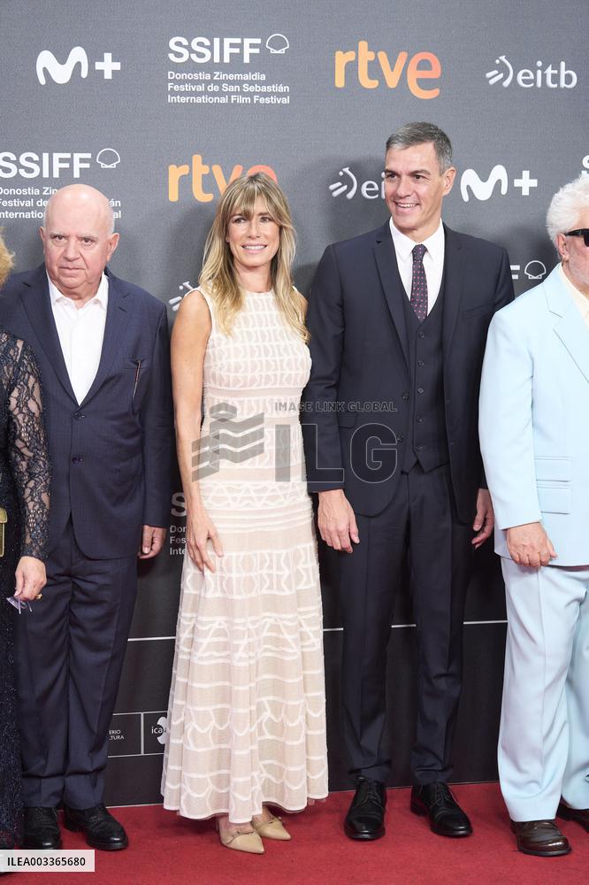 San Sebastian Film Festival - Pedro Sanchez At The Room Next Door Screening