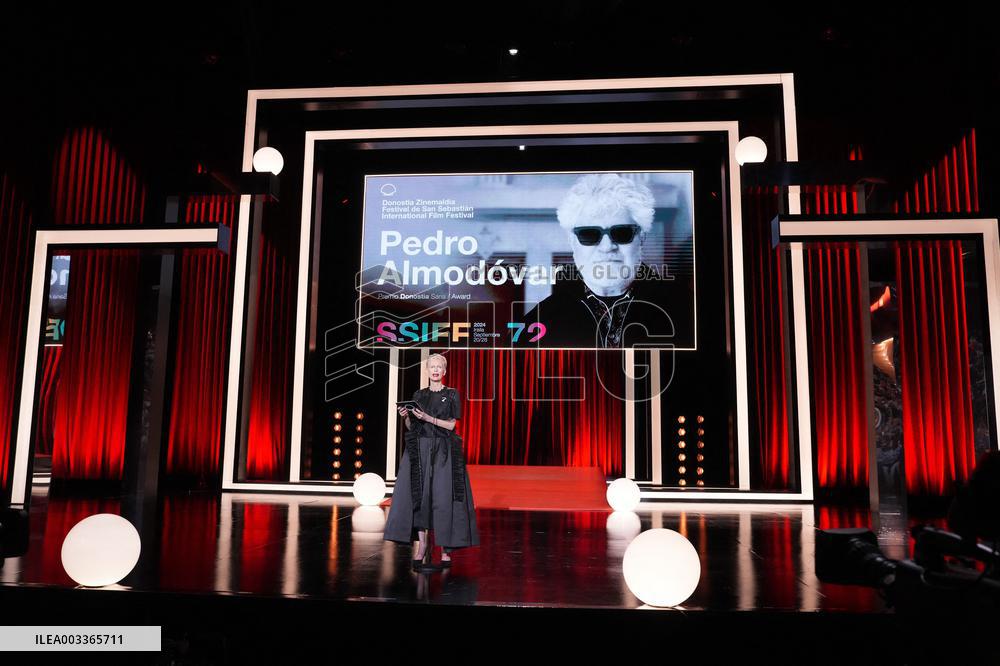 San Sebastian Film Festival - Pedro Almodovar Awarded