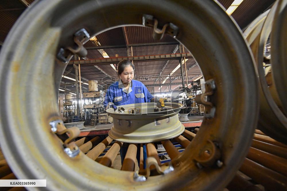 A Steel Ring Manufacturing Enterprise in Qingzhou