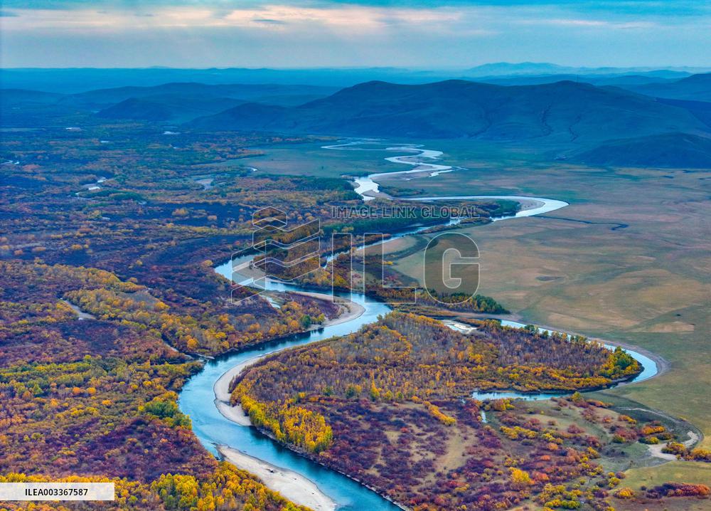 Erguna Wetland Scenery in Hulunbuir