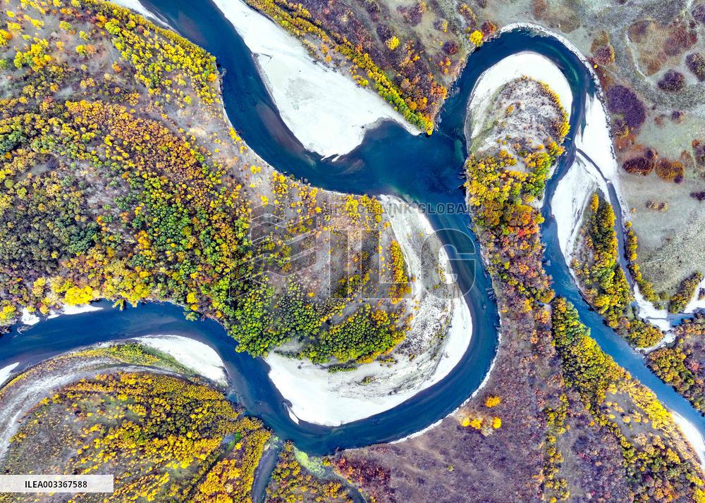 Erguna Wetland Scenery in Hulunbuir