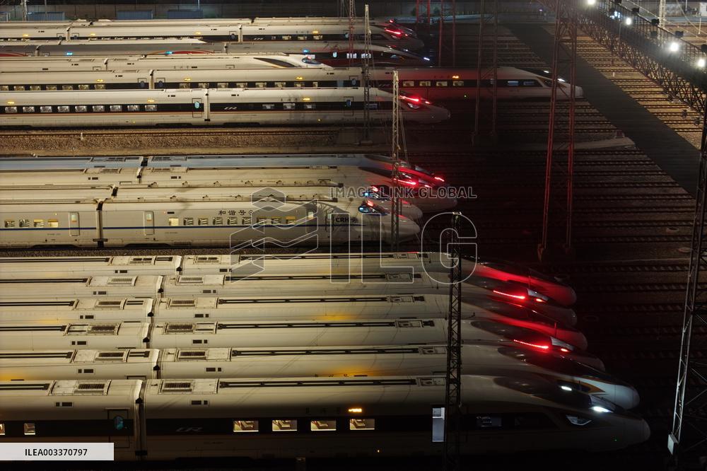Railway Transportation Preparation During The National Day