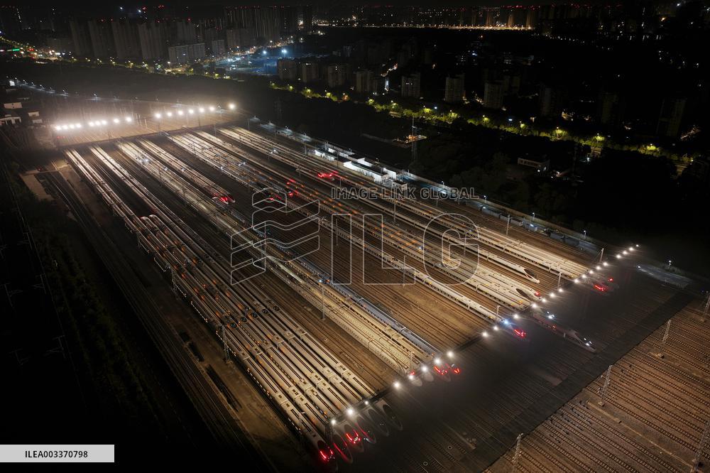 Railway Transportation Preparation During The National Day