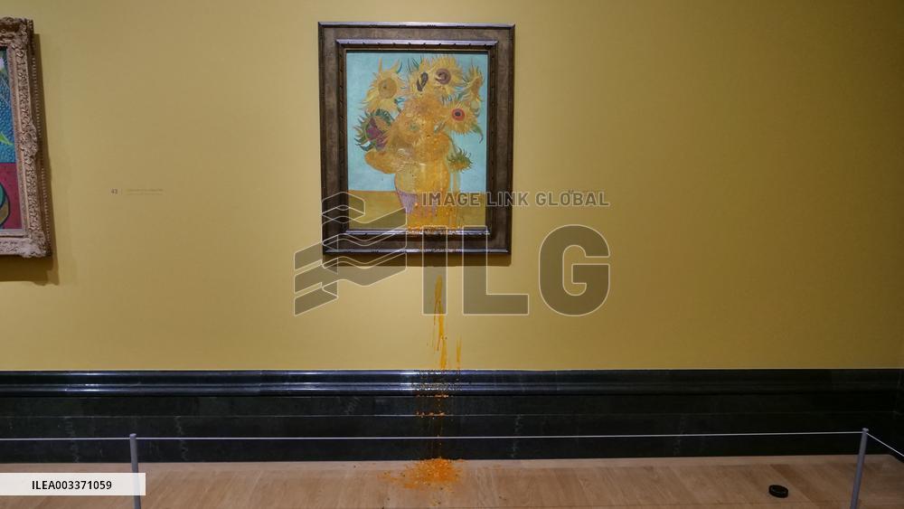 Van Goghs Attacked Again Hours After Activists Sentenced - London