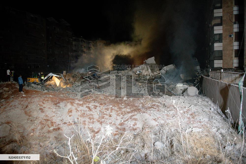 Israel Launches Massive Airstrike - Beirut