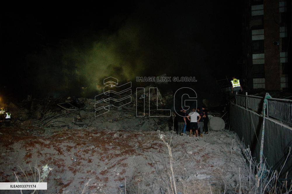 Israel Launches Massive Airstrike - Beirut